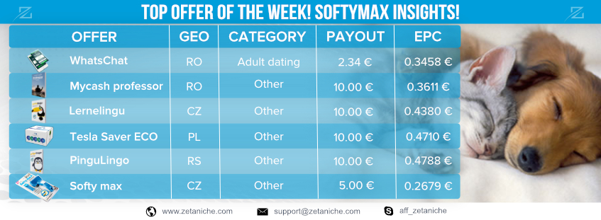 TOP OFFERS OF THE WEEK! SoftyMax insights!